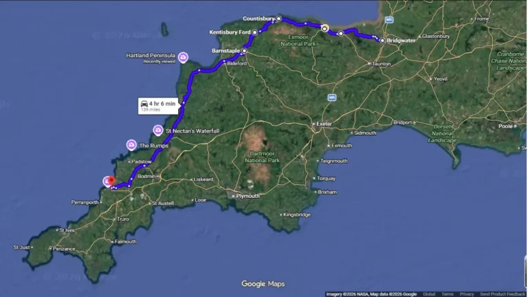 The Atlantic Highway (A39) Motorcycle Tour